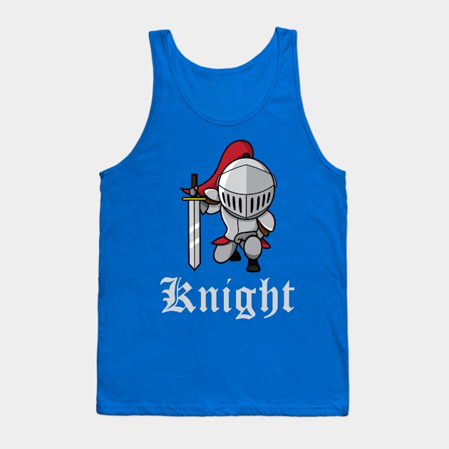 Templar Knight Warrior Tank Top by vladocar